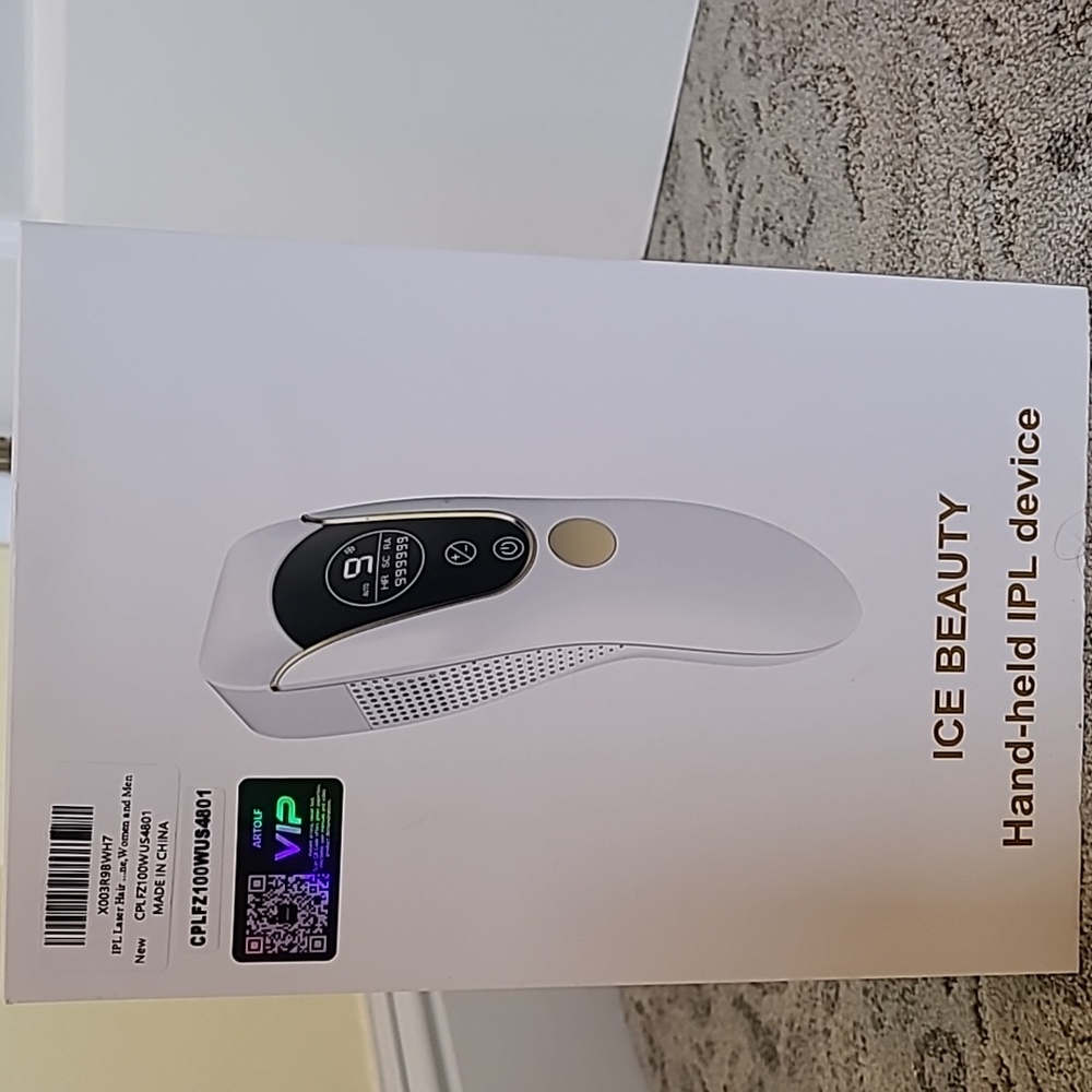 ICE BEAUTY Laser Hair Remover ~ Handheld IPL Device